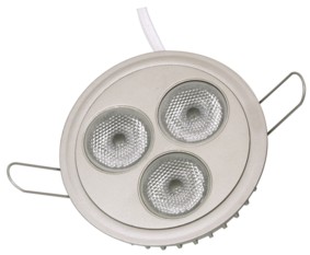 3x1W led Bleu flood, cliquez pour agrandir