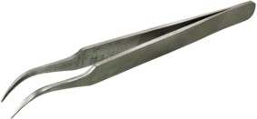 Pince de precision courbee et pointue, cliquez pour agrandir