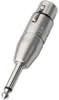 Adaptateur XLR NEUTRIK / jack 6,35 mâle mono - NA-2FP