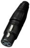Fiches XLR 3 pôles NEUTRIK - NC-3FXB