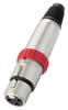 Fiche XLR 3 pôles femelle NEUTRIK - NC-3FXS