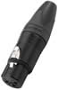 Fiches XLR NEUTRIK, nouveau design - NC-3FXXB
