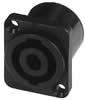 Fiche femelle chssis Speakon - NL-4MP