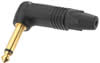 Fiches jack 6,35 mâles coudées NEUTRIK - NP-2RXB