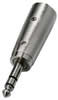 Adaptateur XLR / jack 6,35 mâle stéréo - NTA-119