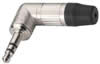 Fiche jack 3,5 mâle, stéréo, coudée, NEUTRIK - NTP-3RC