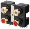 Prises RCA châssis pour CI