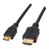 Câble de connexion HDMI vers mini HDMI plaqué or - 1,5m