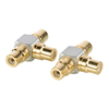 Adaptateur Rca - 2x Rca Hq