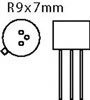 2SA708A , NEC - Si-P 100V 0.7A 0.8W 50mh