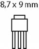 2SC3303 , Toshiba - Si-N 100V 5A 20W 0.2us