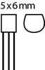 2SC945 - Si-N 50V 0.1A 250mc uni