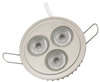 3x1W led Jaune flood