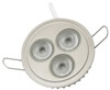 3x1W led Vert spot