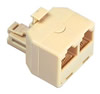 4/6 cond.mod.duplex jack