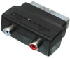 Adaptateur fiche Péritel mâle vers 2x RCA mâle Audio OUT