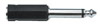 Adaptateur Jack 6.35mm mono mâle - Jack 3.5mm mono femelle