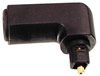 Adaptateur Optique Toslink Mâle vers Toslink Femelle 90°