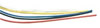 Assortiment de gaines thermo-rétractables - multi couleurs - 6 x 0.5m x 3.2mm