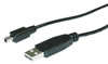 Câble Usb 2.0 - A Male Vers B Mini Male 4 broches,, 1.8m