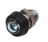 Clip de Fixation pour LED 5mm + lentille, Chromé