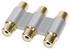 Coupleur 3x RCA femelle - 3x RCA femelle, haute qualité