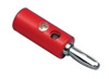 Fiche Banane 4mm - Rouge