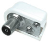 Fiche Coax femelle 9.5mm, coudée