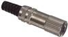 Fiche Jack 3.5mm Stéréo Femelle, métallique