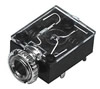 Fiche Jack 3.5mm Stéréo Femelle, montage Chassis