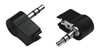 Fiche Jack 3.5mm Stéréo Mâle, Coudé