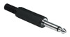 Fiche Jack 6.35mm Mono Mâle