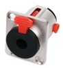Fiche Jack 6.35mm Mono Mâle, montage Chassis