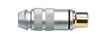 Fiche RCA Femelle, Noir, dorée, diamètre 5mm