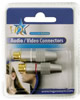 Fiches RCA Femelle, dorée - 2 pcs