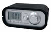 KÖNIG RADIO ALARM CLOCK RADIO ZWART