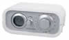 KÖNIG RADIO ALARM CLOCK WHITE