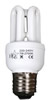 Lampe à économie d'énergie - type: 3 tubes court - E27 - 7W