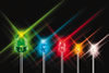 LED Bleu Transparente 5mm 3600mcd