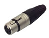Neutrik - NC3FX - Connecteur XLR, 3 Points Femelle, métallique