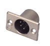 Neutrik - NC4MP - Connecteur XLR Male Nickele 4 Broches pour Chassis