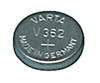 Pile bouton pour montre Varta - V362 - 1.55V - 21mah