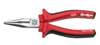 Pince à bec demi-rond - 170mm - Rouge
