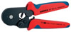 Pince à sertir à reglage automatique pour embouts de câbles knipex