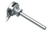 Potentiomètre Log Mono 50K - Boitier Métallique, Ø= 4mm