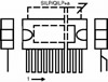 TDA8351 , Philips - v-defl. ampl. 120hz 25V