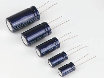 Condensateur Chimique Radial 10µF / 100V, cliquez pour agrandir