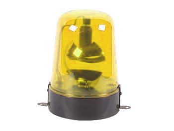 Gyrophare - Jaune - (avec Adaptateur 12vcc), cliquez pour agrandir 