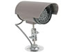 Caméra bullet factice avec LED rouge