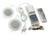 Perel - Radio Fm à Encastrer avec Télécommande - 2 X 1w